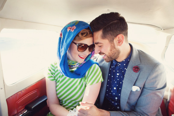 Plane elopement Inspiration