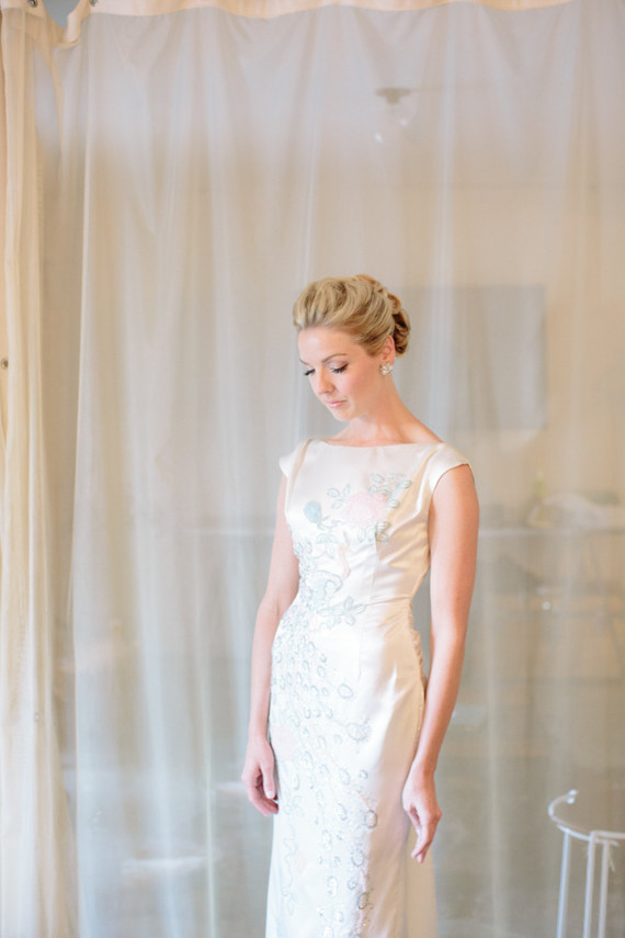 1960's vintage wedding dress