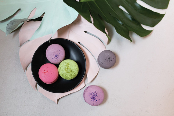 Tropical pastel baby shower