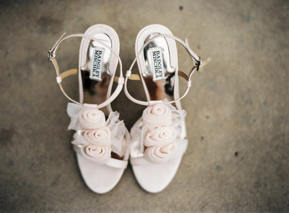 Badgley Mischka wedding shoes