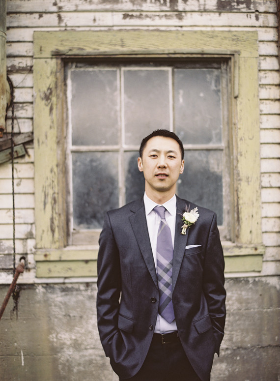Groom portrait