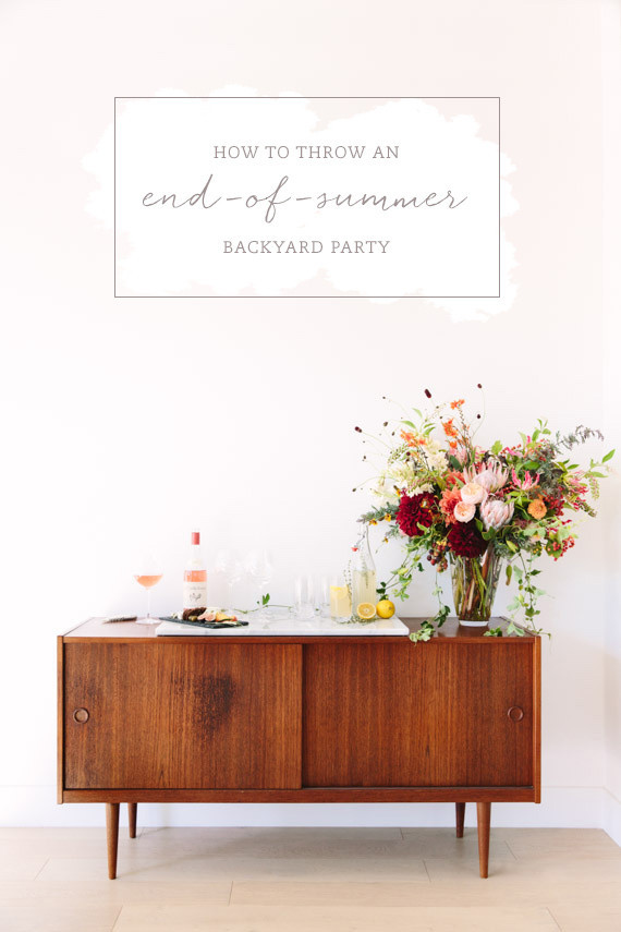 End-of-summer entertaining