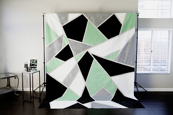 Modern mint baby shower by Mandilynn Photography