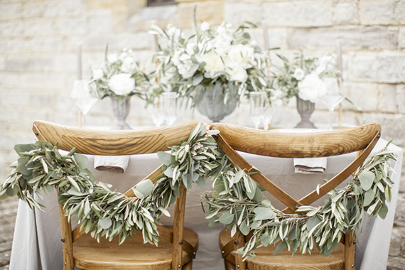 Chair garland