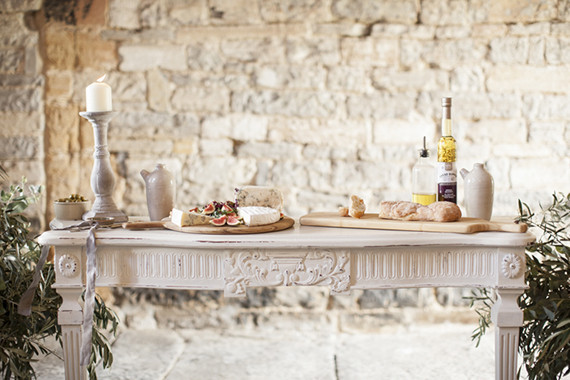 Elegant food display