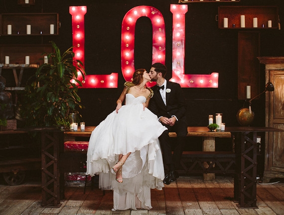 Wedding signage