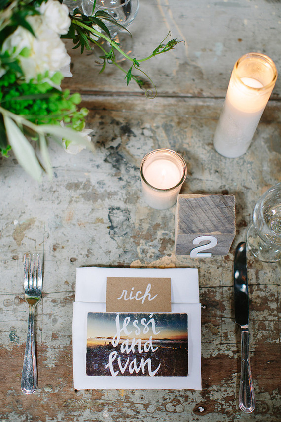 Vintage place setting