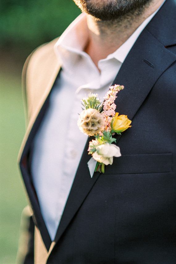Grooms boutonnières