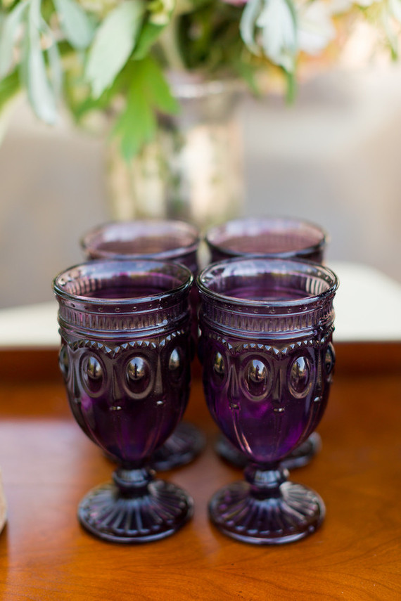 Wedding glassware