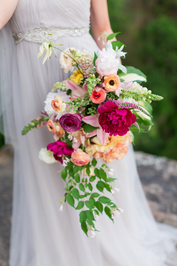 Summer wedding florals
