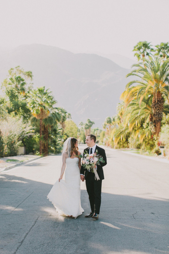 Palm Springs wedding portrait