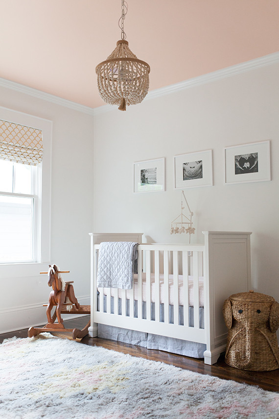soft pink nursery Inspiration