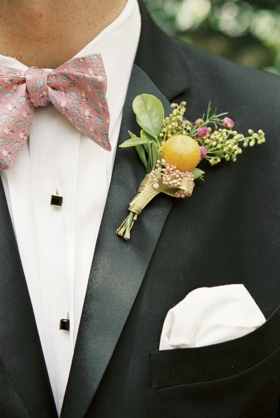 Grooms boutonnière