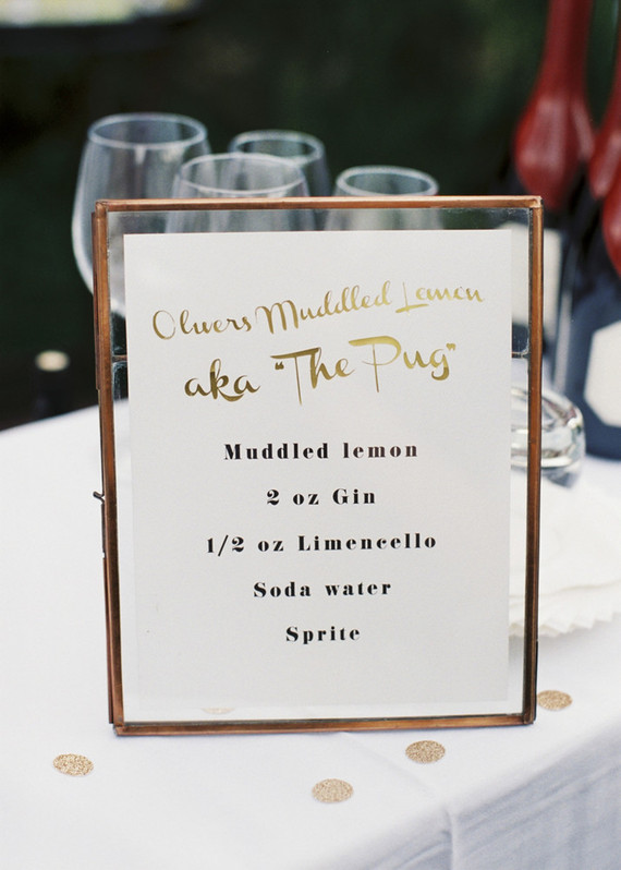 Signature drinks