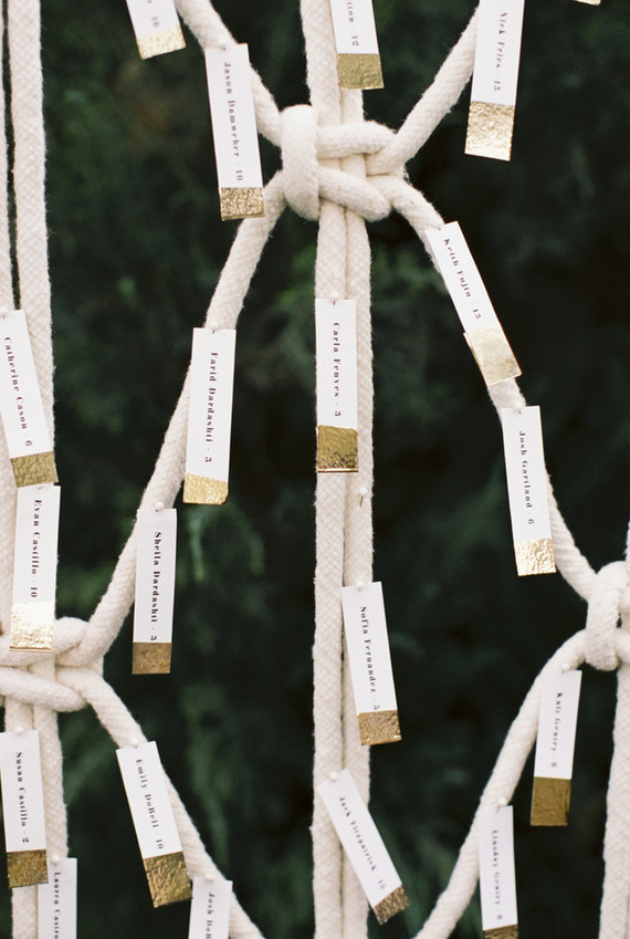 Escort card display