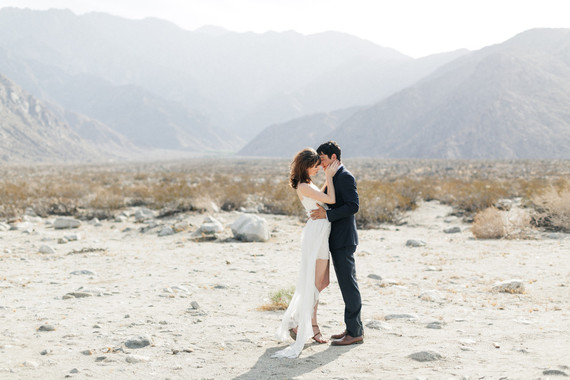 Palm Springs wedding portrait