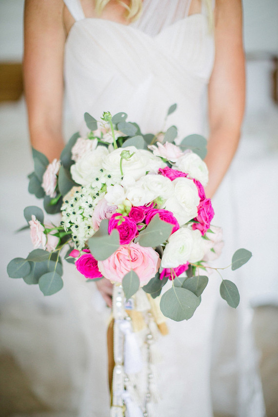 Summer wedding florals