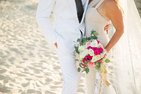 Summer wedding bouquet