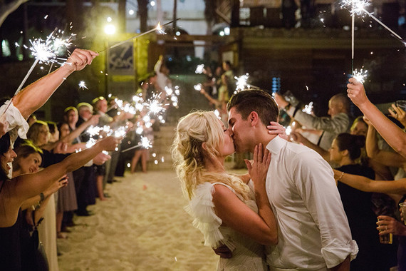 Sparkler send off