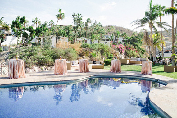 Cabo Surf Hotel wedding reception Inspiration