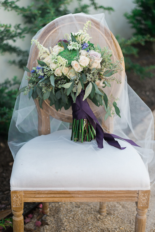 Romantic wedding bouquet