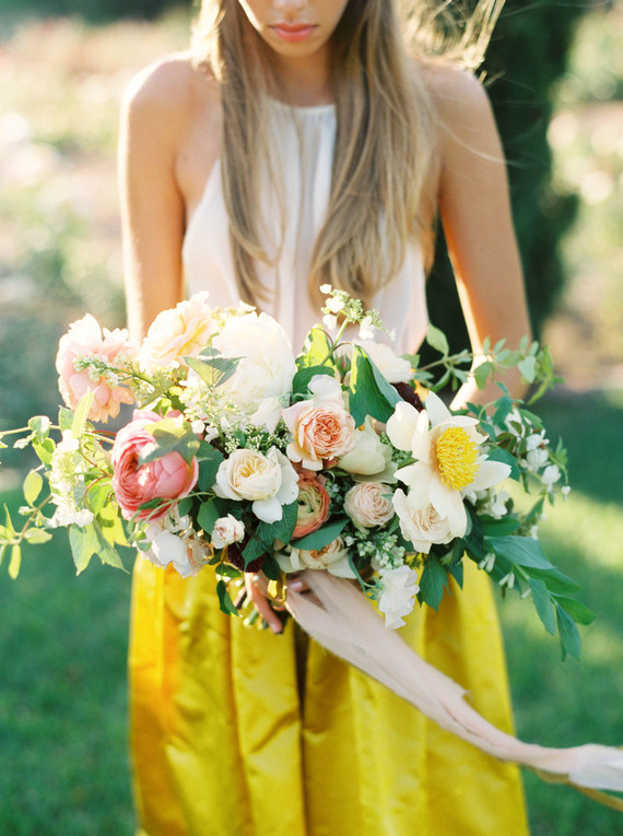 Summer wedding florals