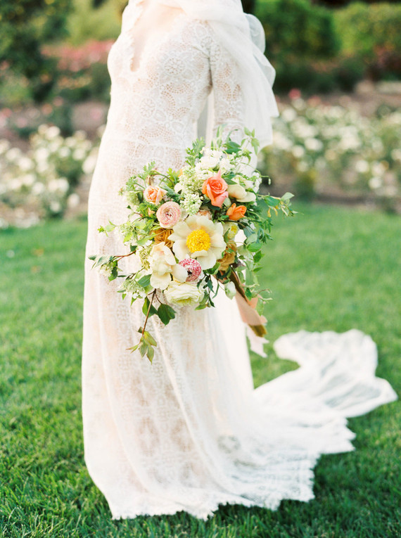 Summer wedding florals