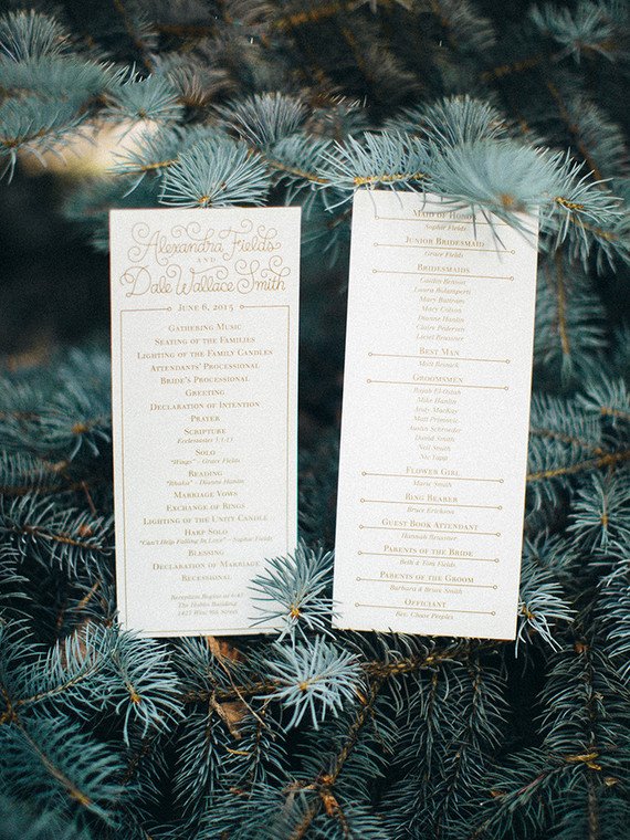 Wedding invitation