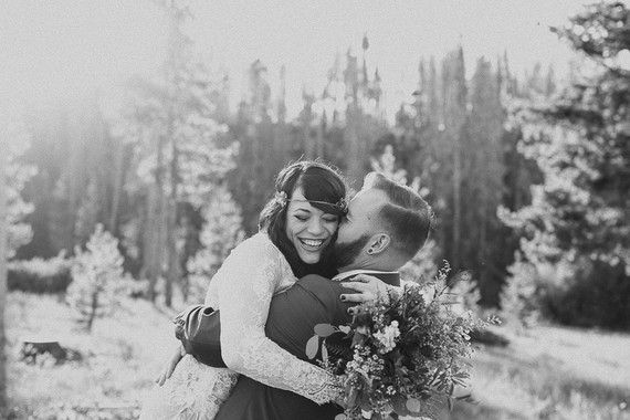 Colorado wedding portrait
