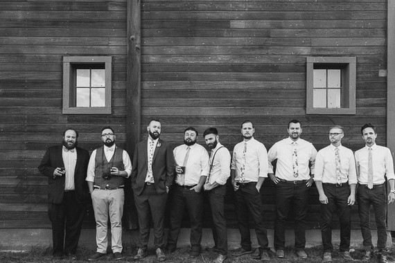 Groomsmen portrait