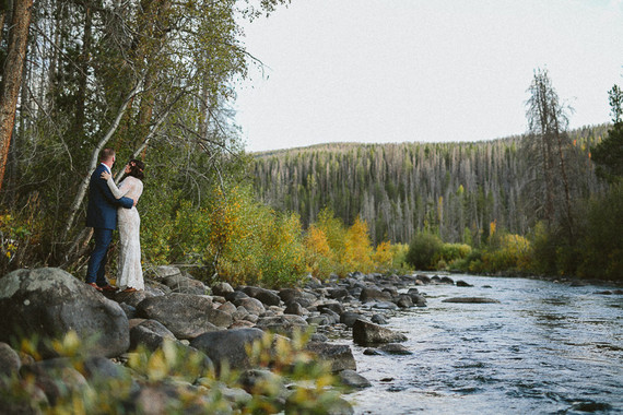Colorado wedding portrait