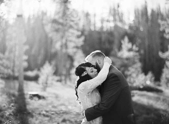 Colorado wedding portrait