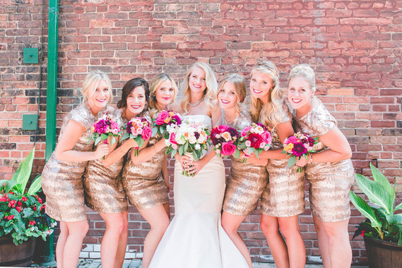 Bridesmaid portrait