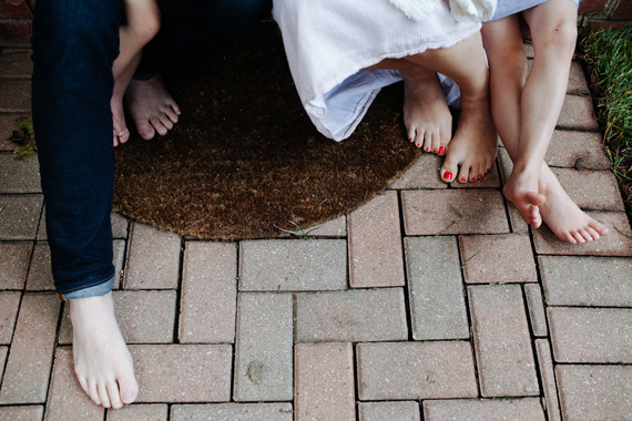 At home family newborn photos by Kaley Cornett
