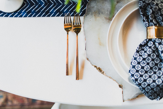 Modern bohemian wedding inspiration