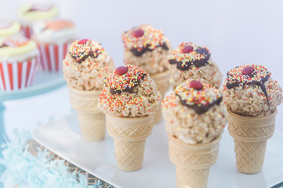 Ice Cream truck 1st birthday party