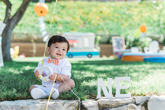 Ice Cream truck 1st birthday party