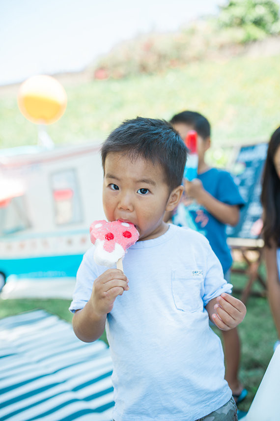 Ice Cream truck 1st birthday party