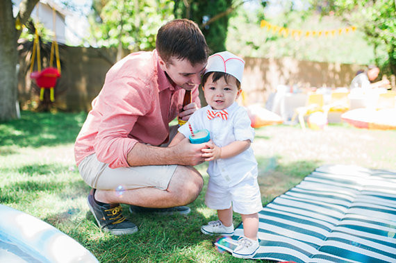 Ice Cream truck 1st birthday party