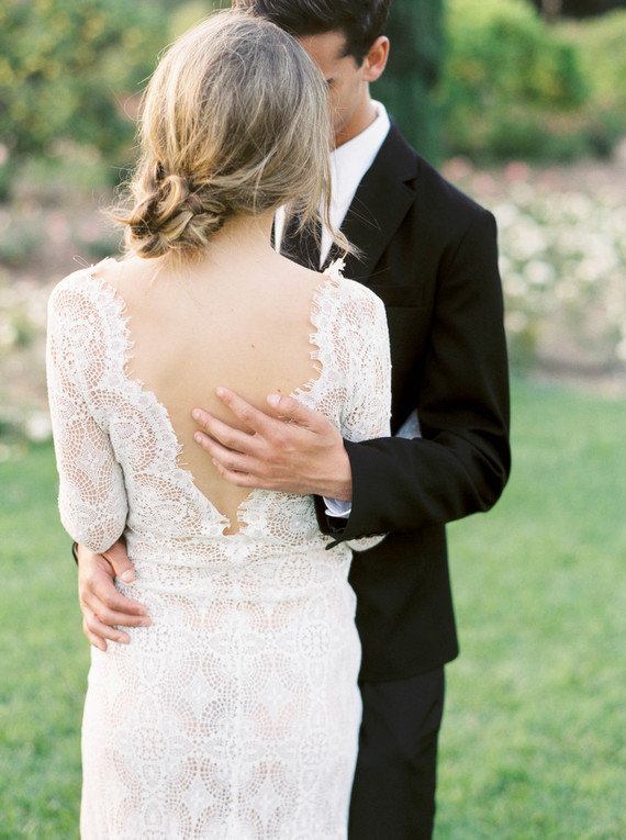 Modern garden wedding inspiration