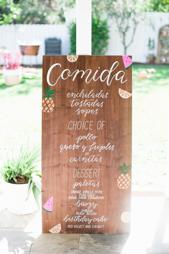 wooden sign with calligraphy