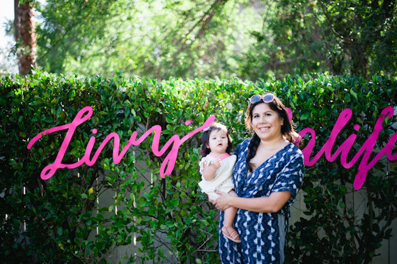 boho california backyard first birthday
