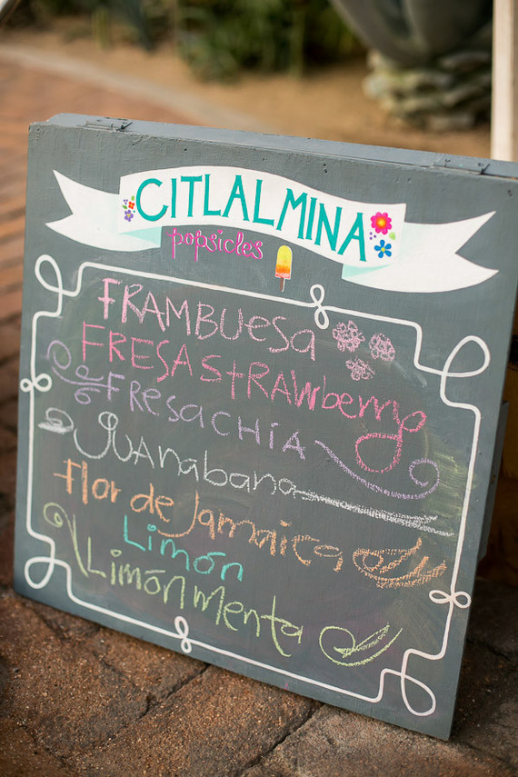 popsicle menu Inspiration