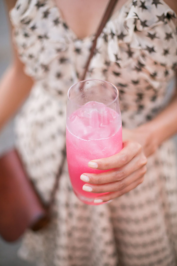 Hot pink floral birthday party in Cabo