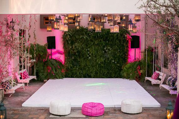 pink dance floor Inspiration