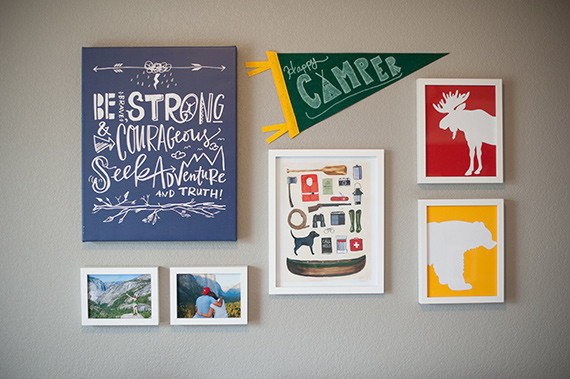 Primary adventurous nursery for a boy