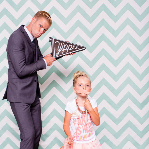 Photo booth family photos by Acqua Photo