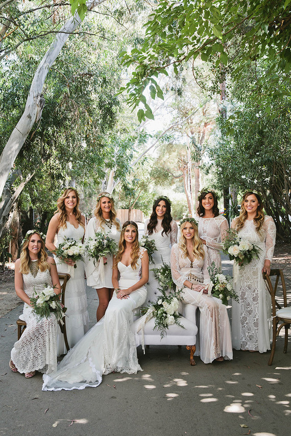 Bridesmaids portrait
