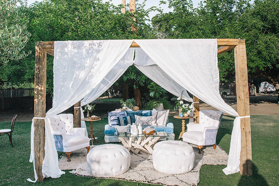 Reception lounge area