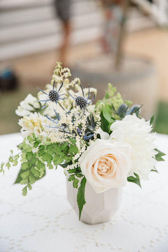 Summer wedding florals